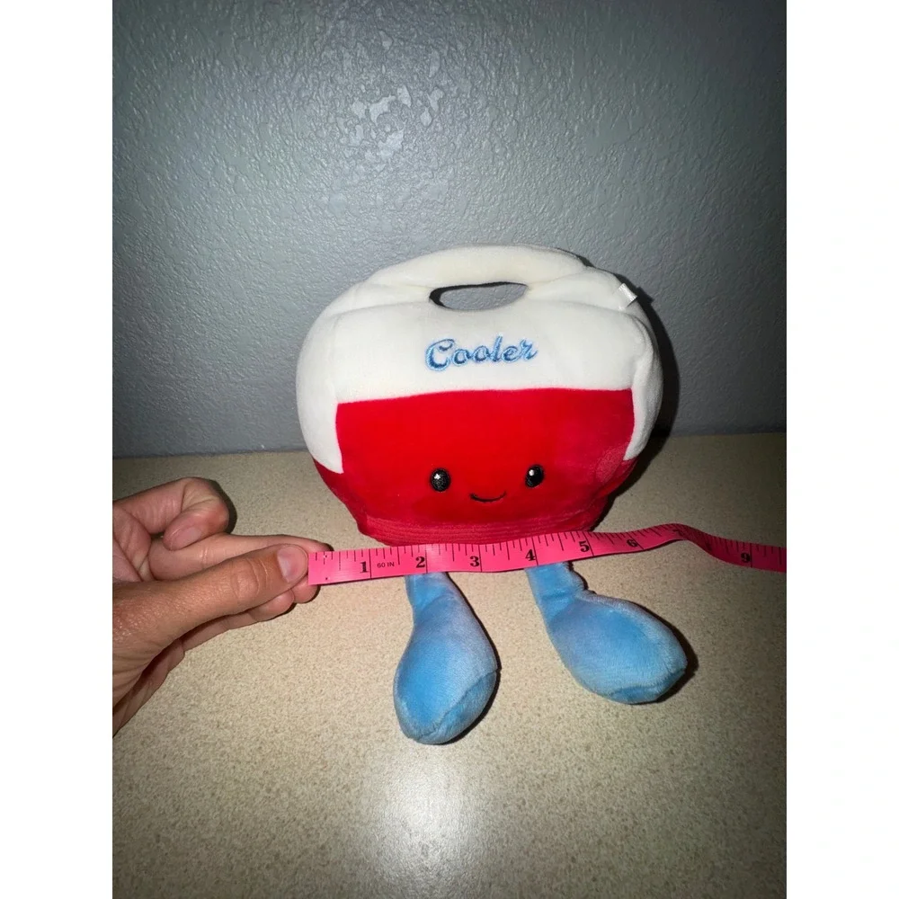 Gigglescape Plush Cooler Red White Blue Soft Toy Collectible Target Brand 6 Inch